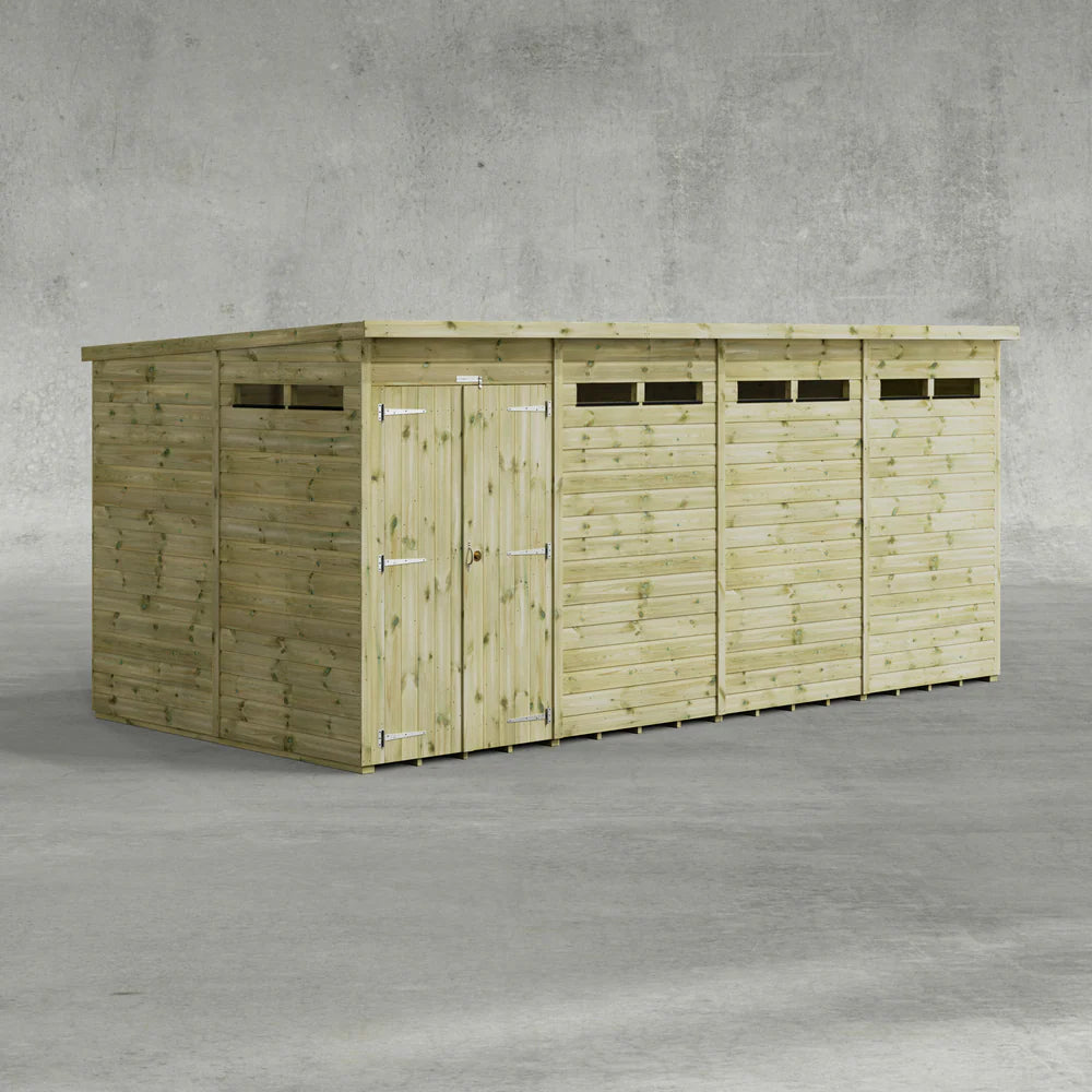 Premium Pent Security Shed