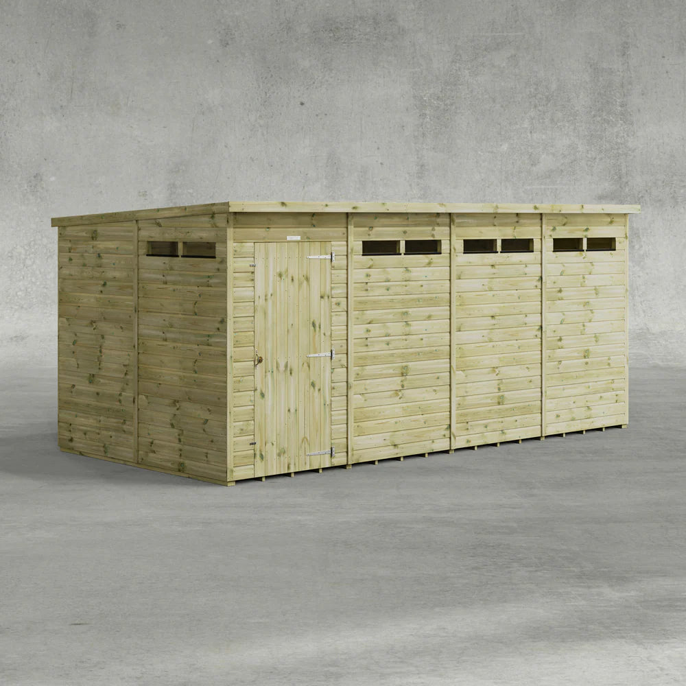 Premium Pent Security Shed