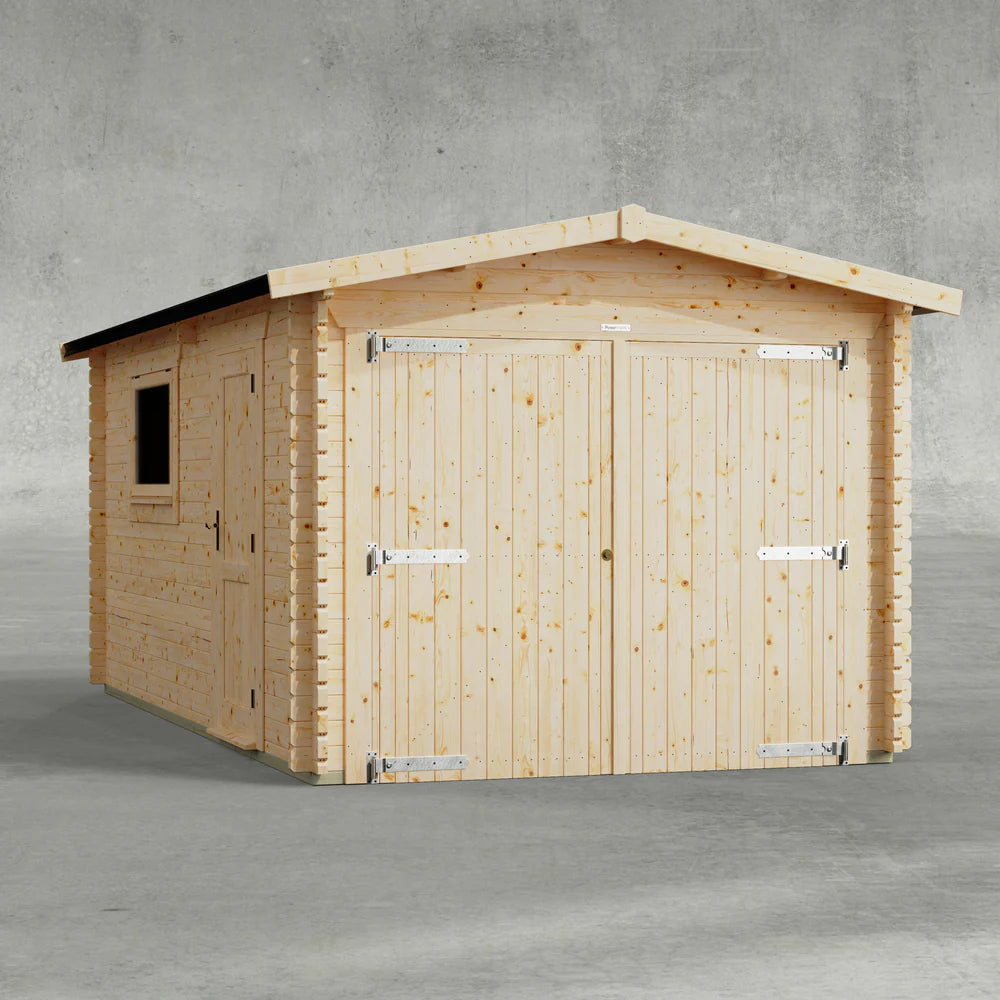 Apex Garage Log Cabin - 44mm