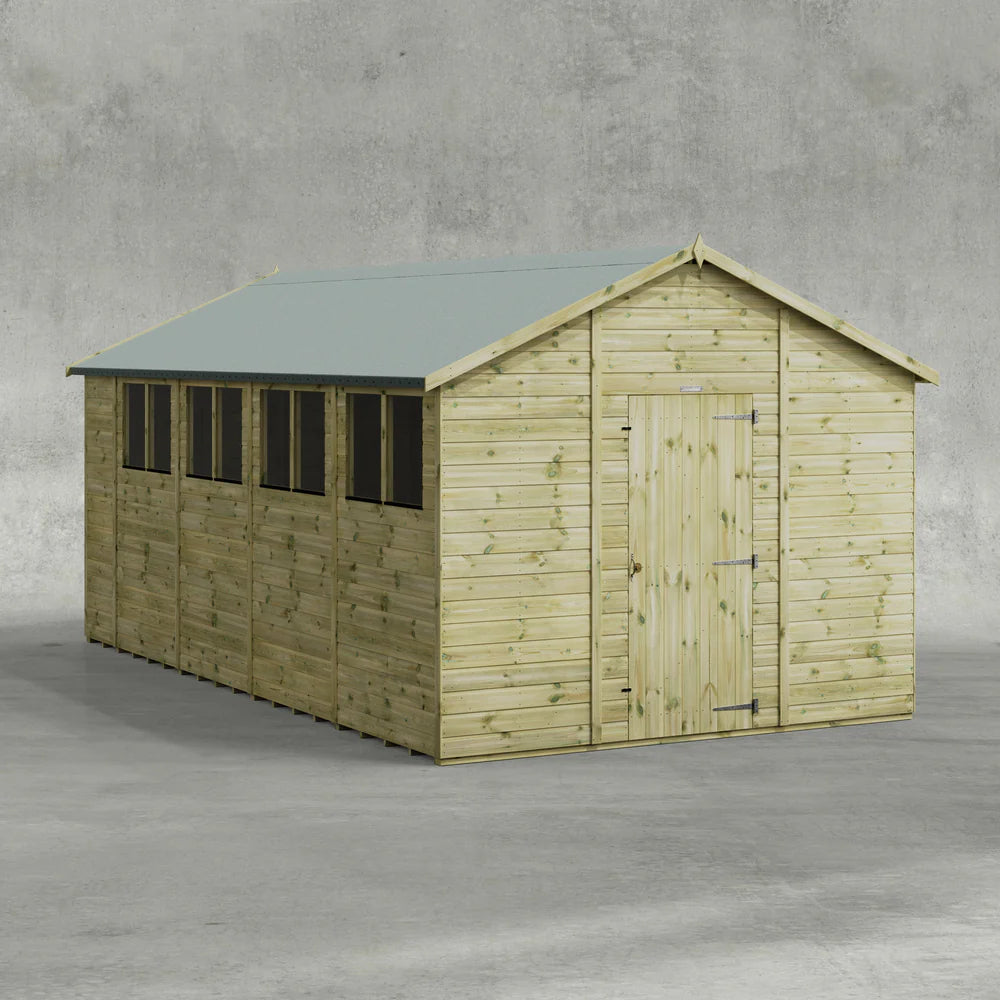 Premium Shiplap Apex Garden Shed