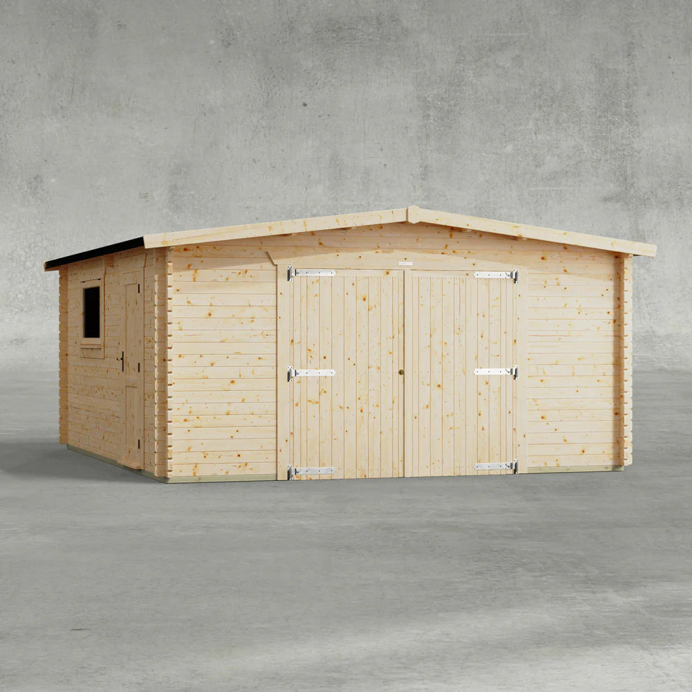 Apex Garage Log Cabin - 44mm