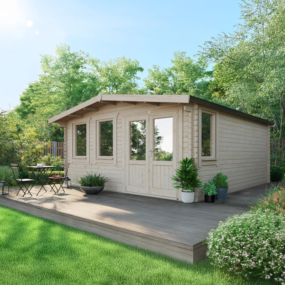Chalet Classic Log Cabin – 44mm