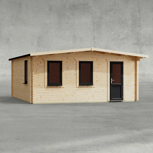Retreat Deluxe Log Cabin - 44mm