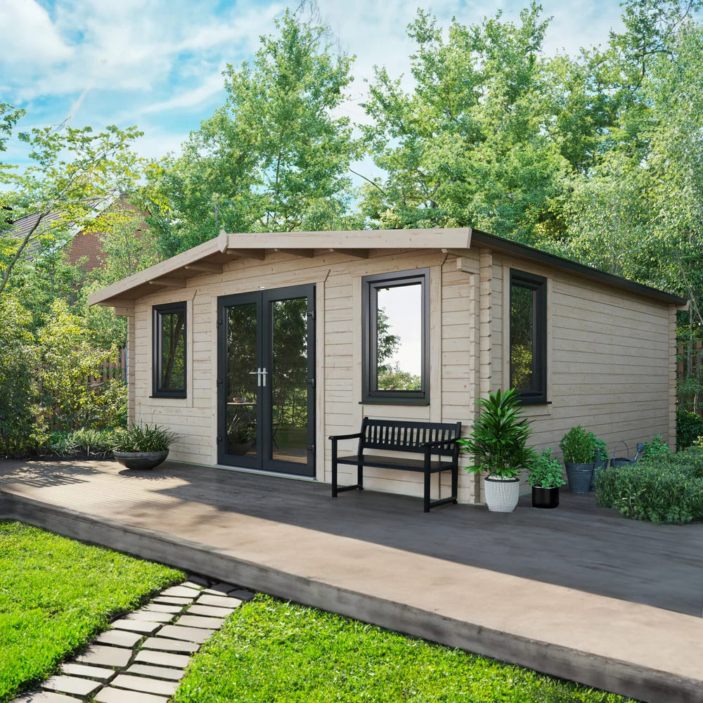Chalet Log Cabin – 44mm