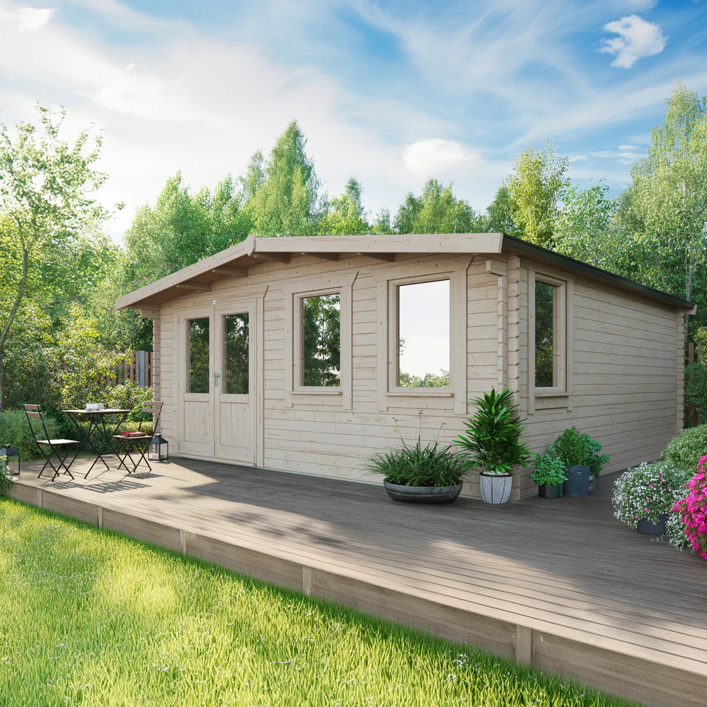 Chalet Classic Log Cabin – 44mm