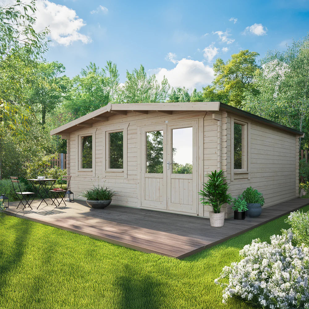 Chalet Classic Log Cabin – 44mm