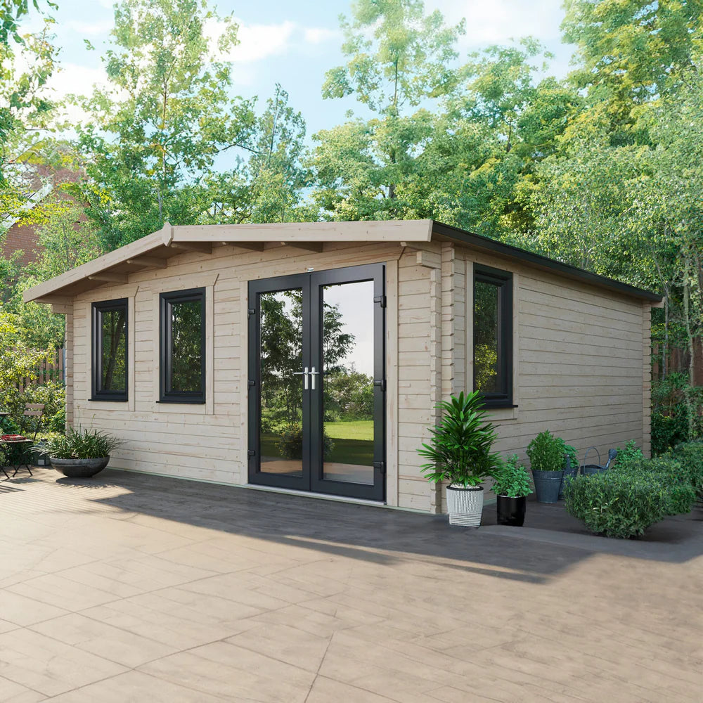 Chalet Log Cabin – 44mm