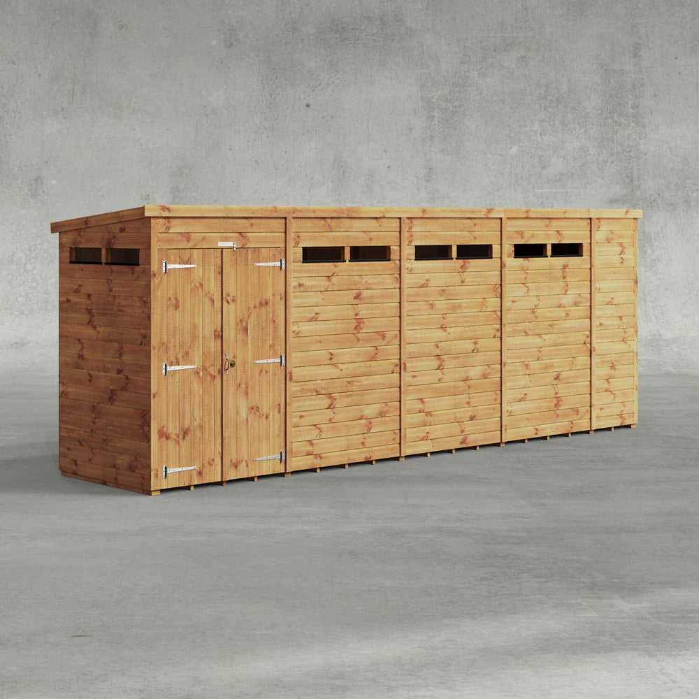 Pent Security Shed