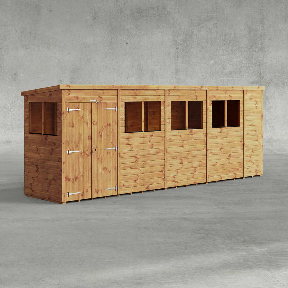 Shiplap Pent Garden Shed