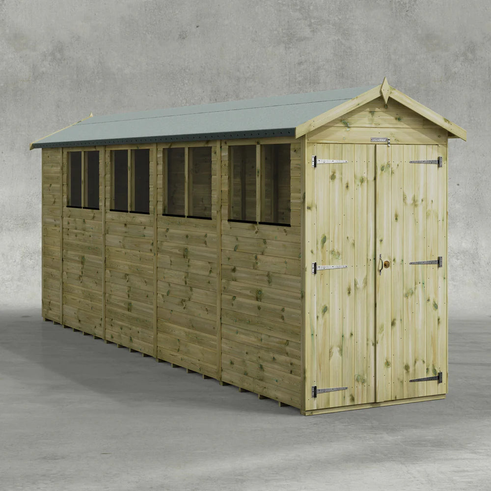 Premium Shiplap Apex Garden Shed
