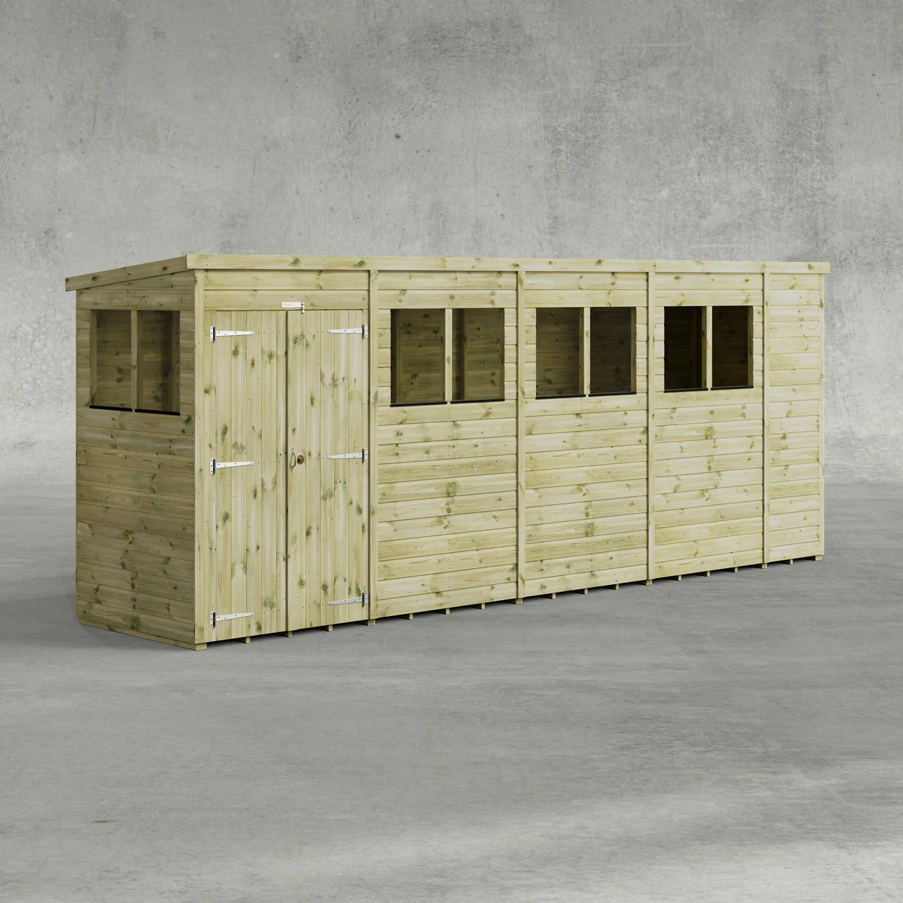 Power Premium Pent Sheds