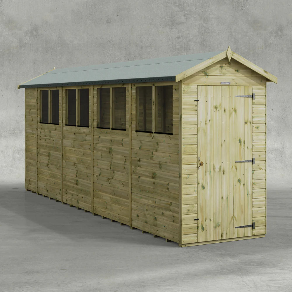 Premium Shiplap Apex Garden Shed