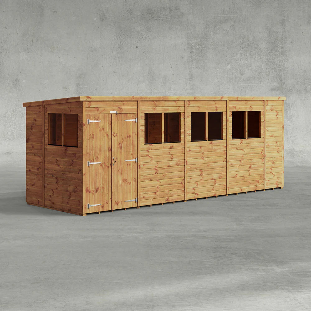 Shiplap Pent Garden Shed