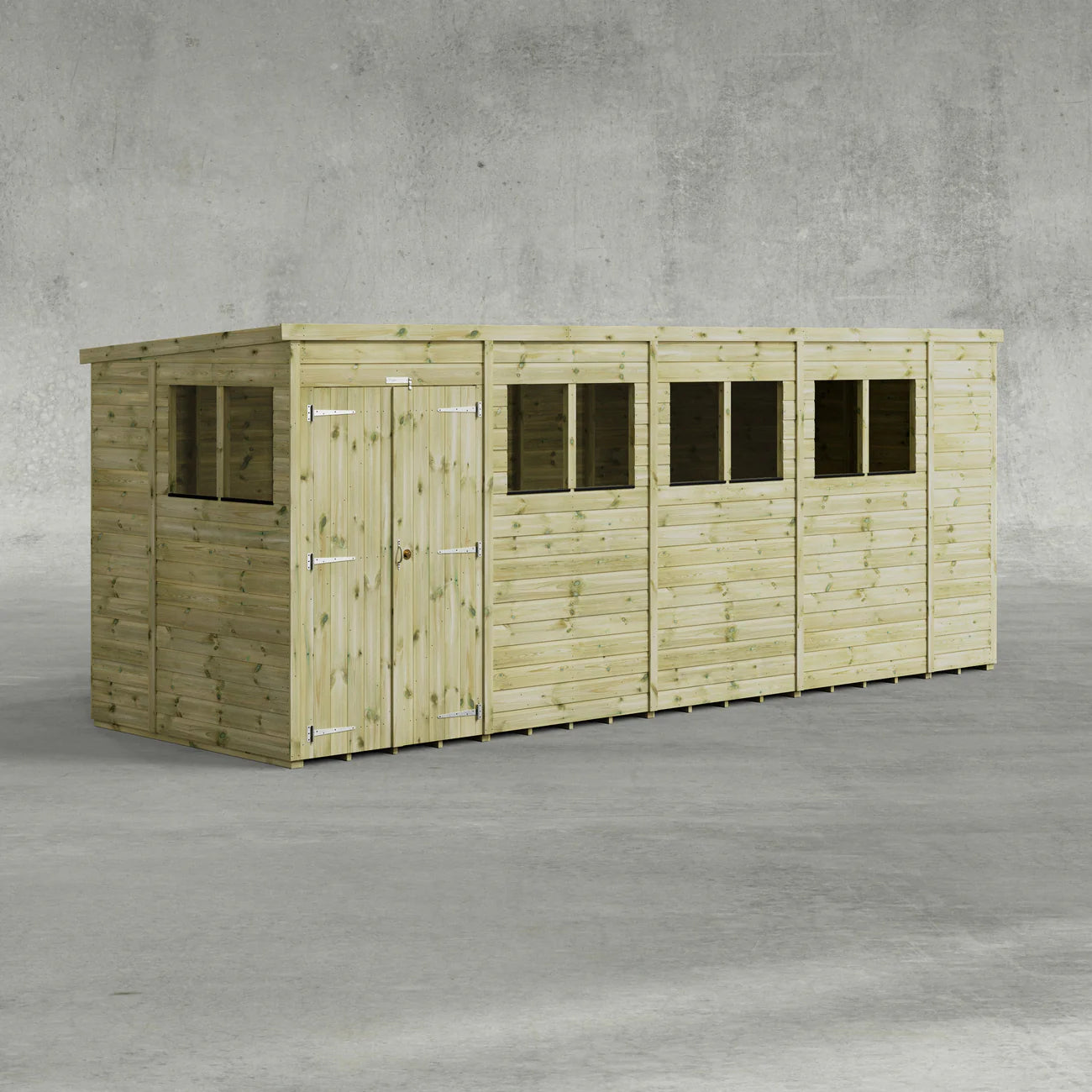 Power Premium Pent Sheds