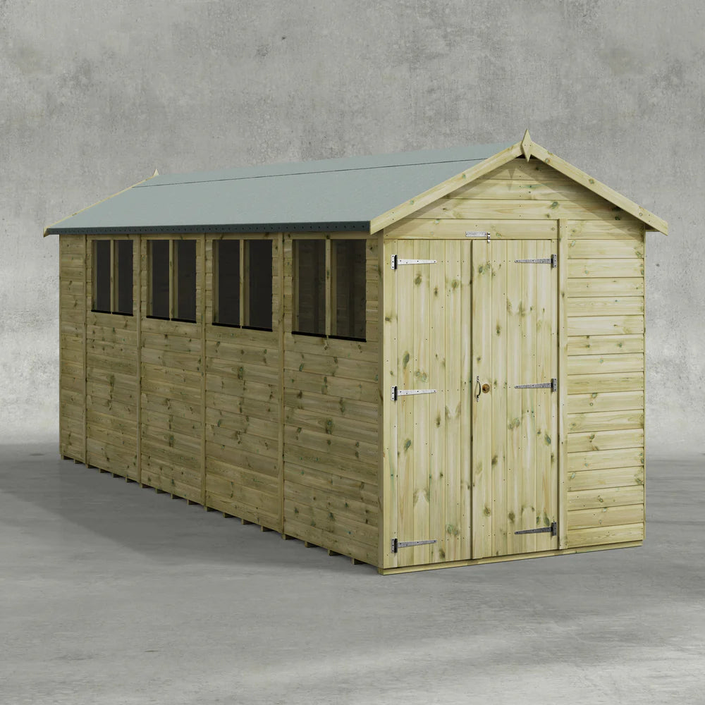 Premium Shiplap Apex Garden Shed