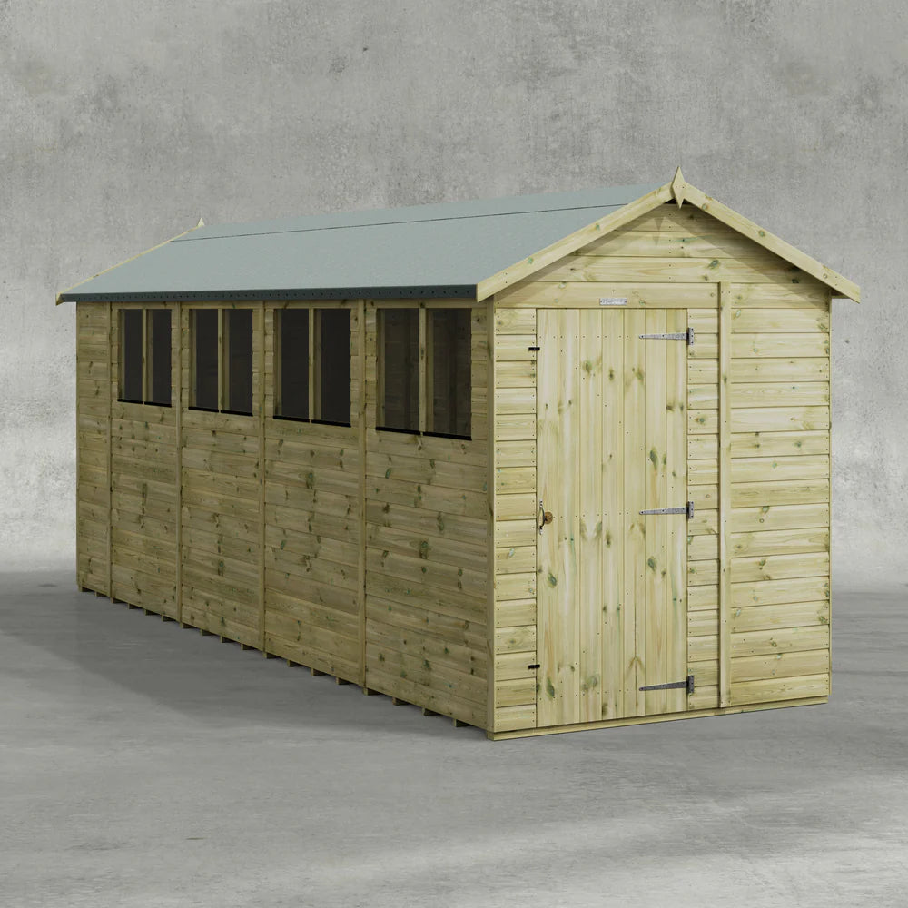 Premium Shiplap Apex Garden Shed