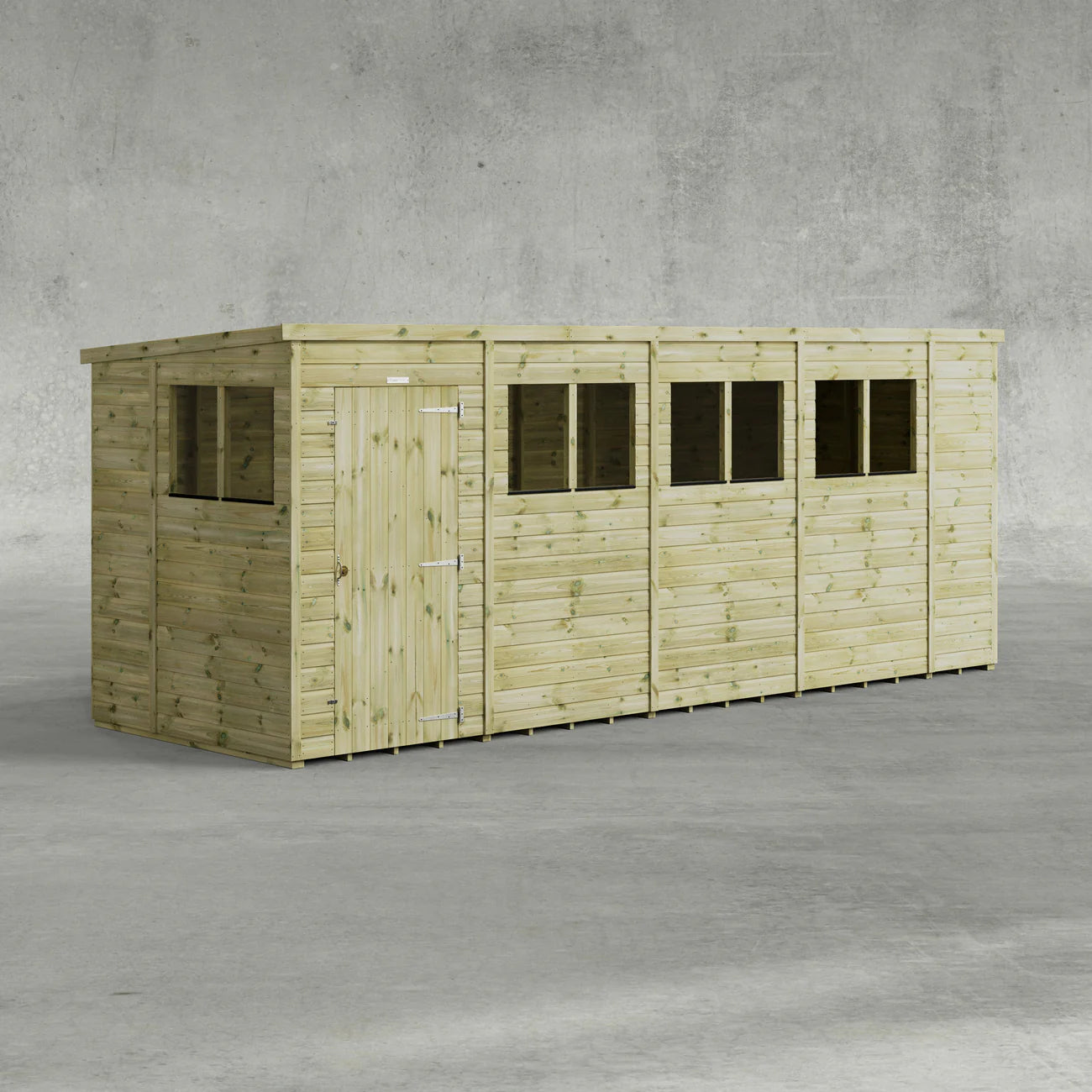 Power Premium Pent Sheds