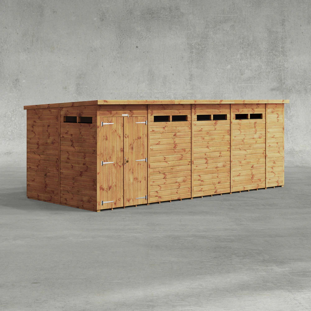 Pent Security Shed