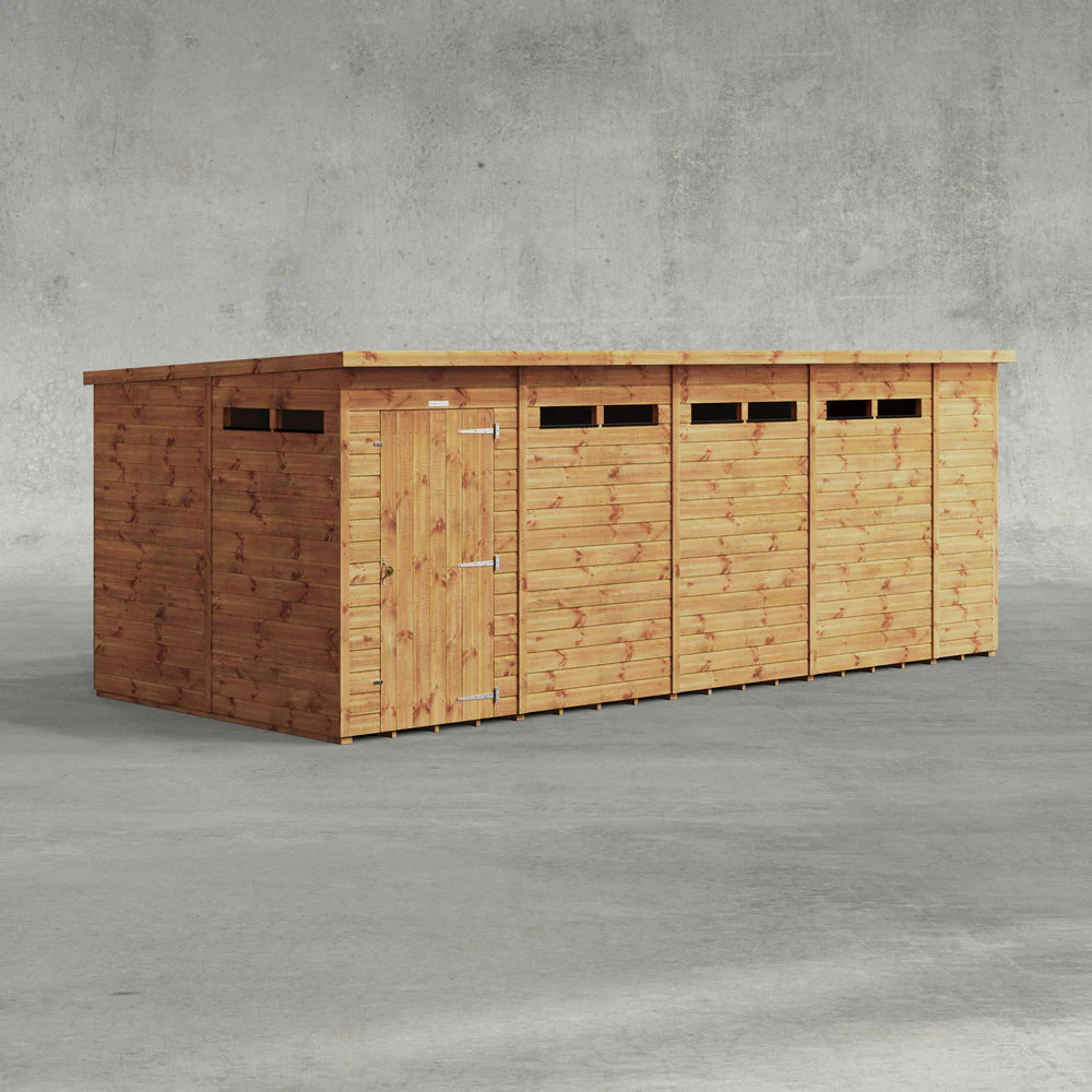 Pent Security Shed