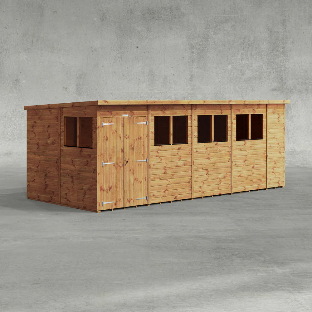 Shiplap Pent Garden Shed