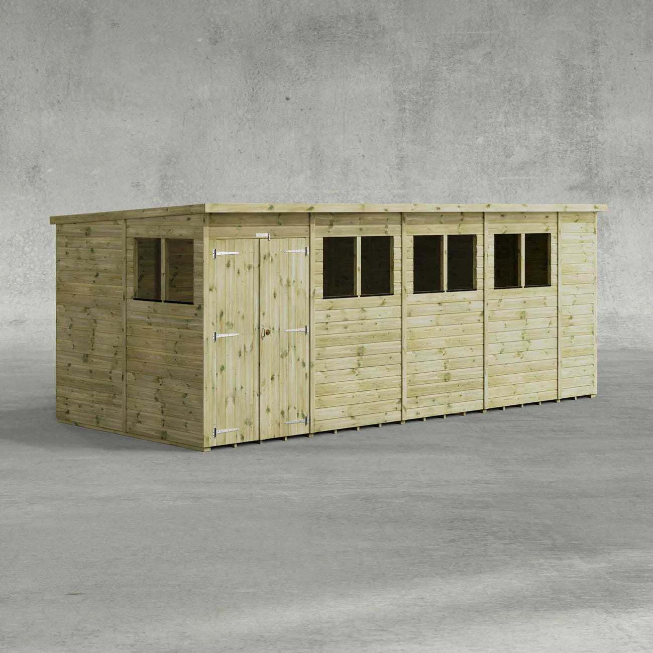 Power Premium Pent Sheds