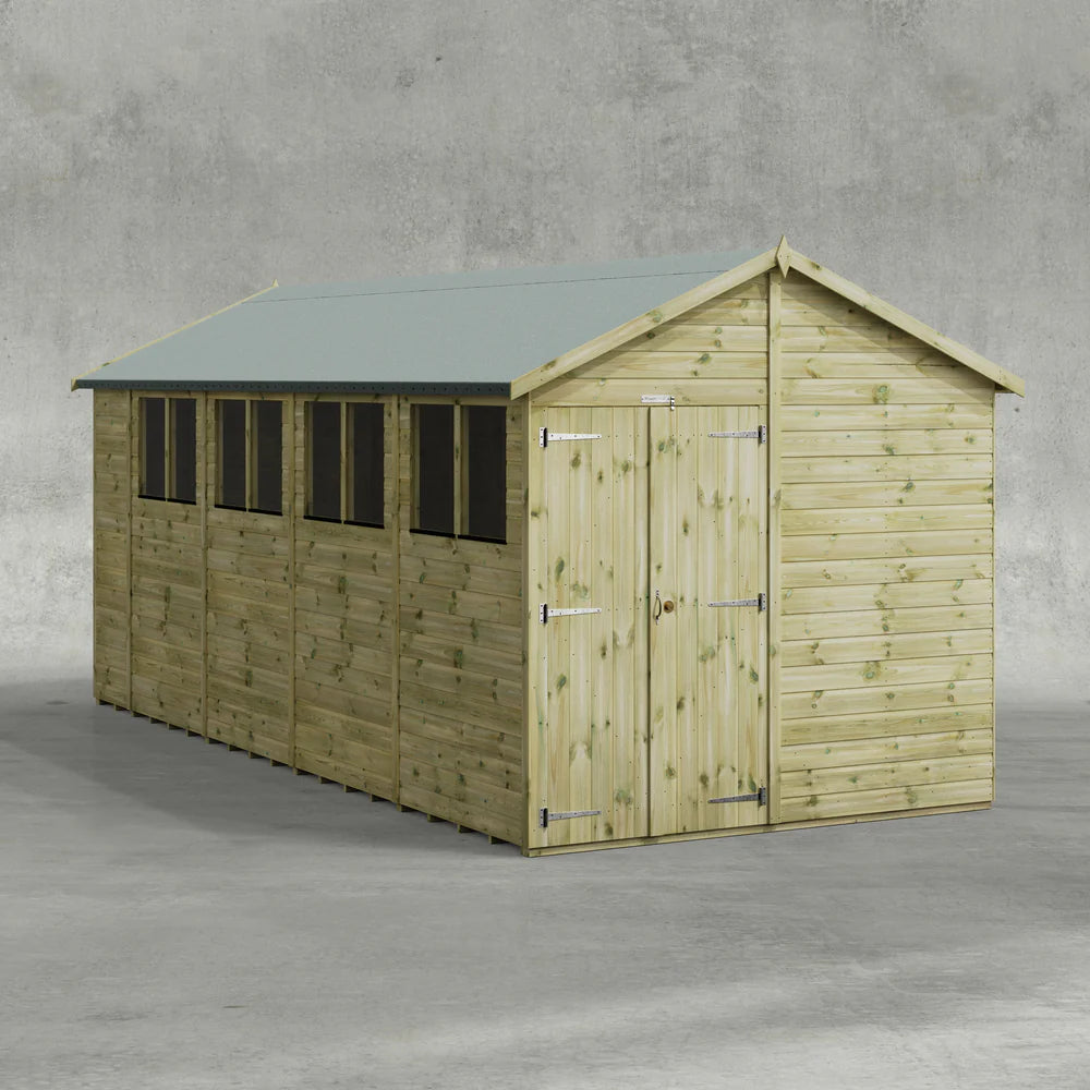 Premium Shiplap Apex Garden Shed