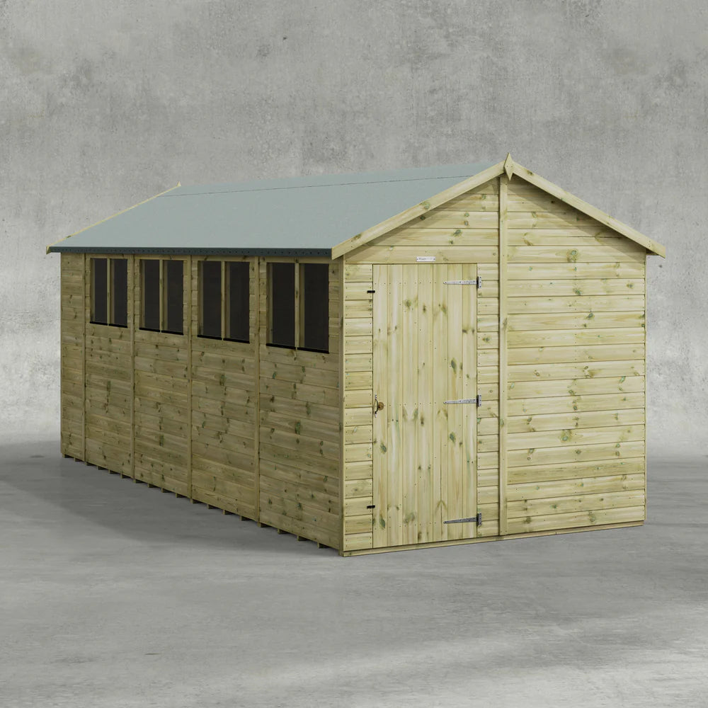 Premium Shiplap Apex Garden Shed