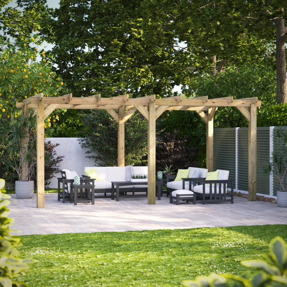Wooden Garden Pergola