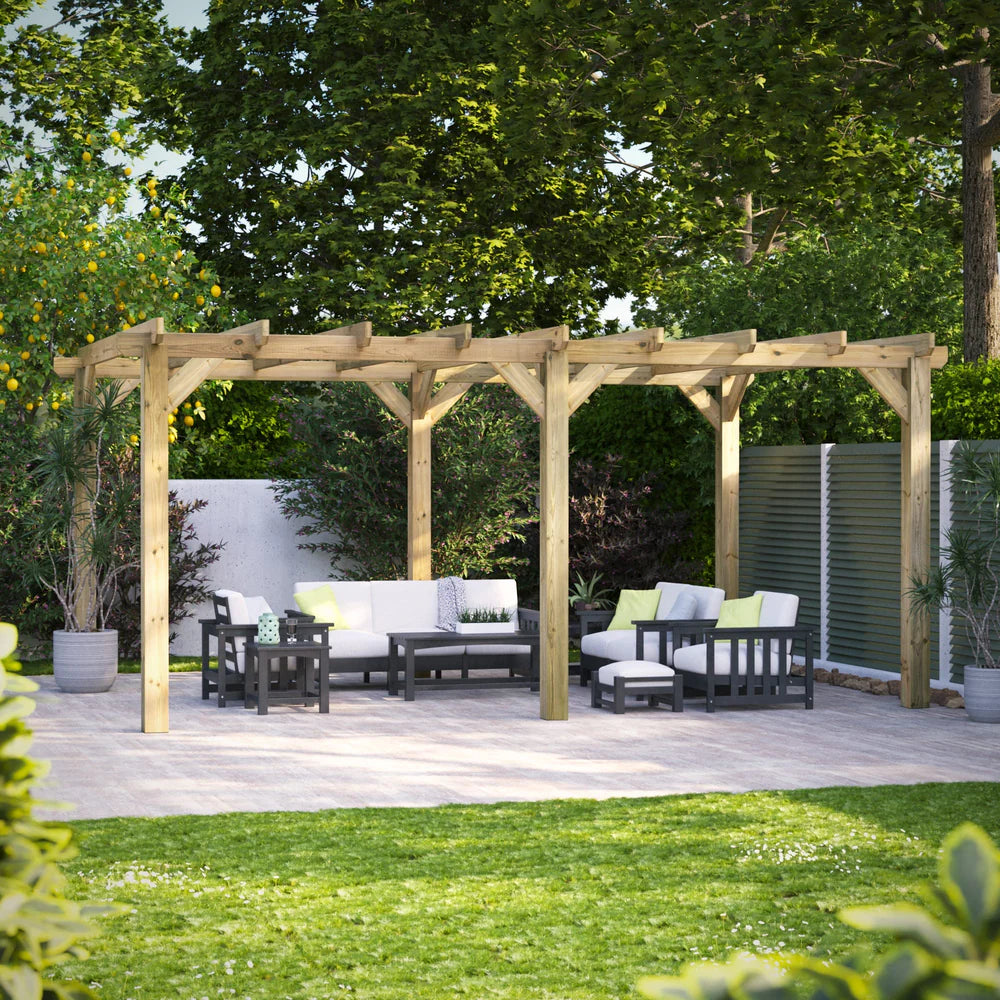 Wooden Garden Pergola