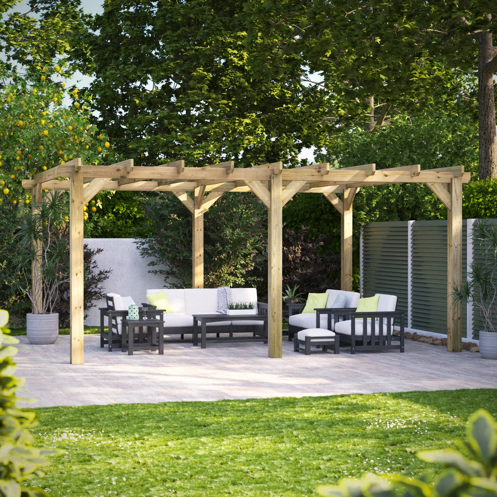 Wooden Garden Pergola