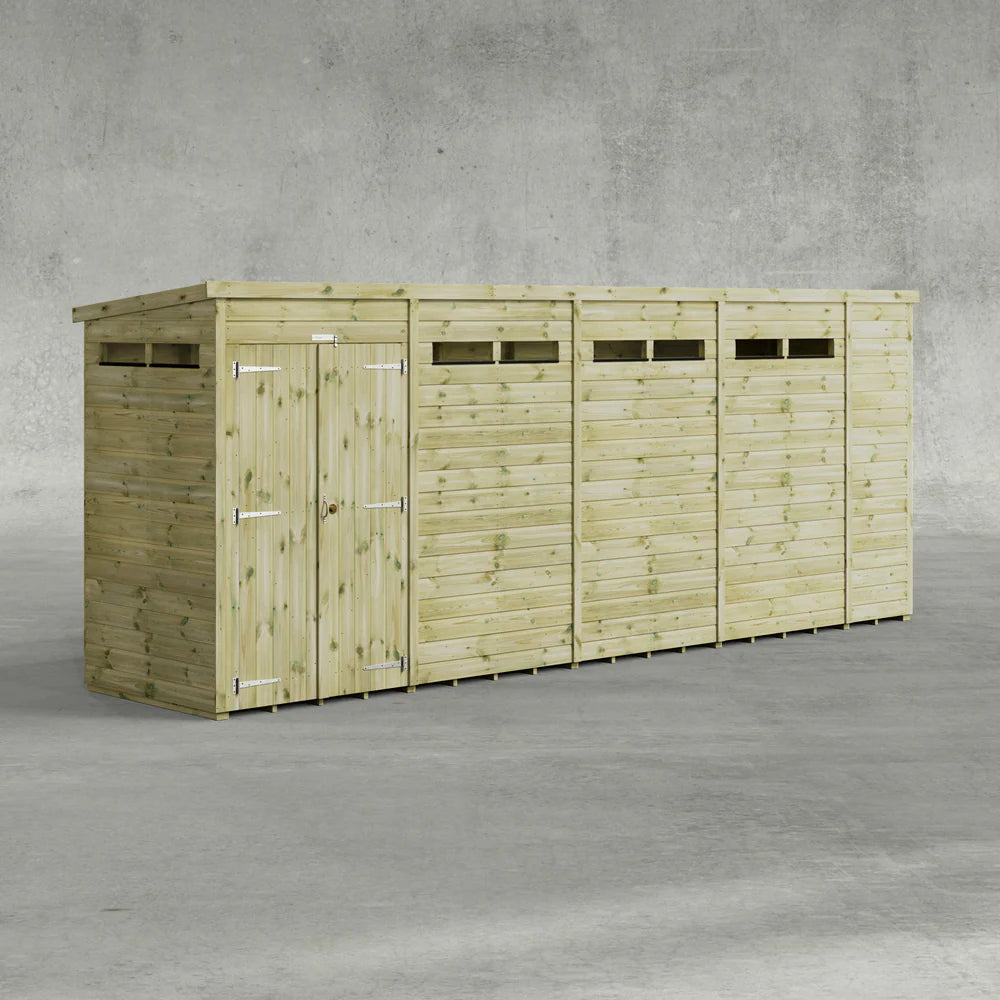 Premium Pent Security Shed