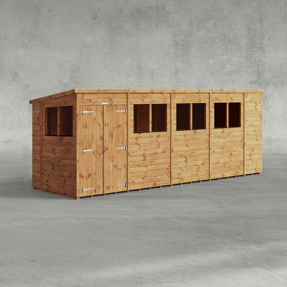 Shiplap Pent Garden Shed