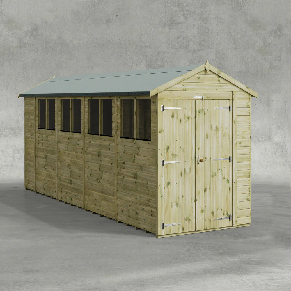 Premium Shiplap Apex Garden Shed
