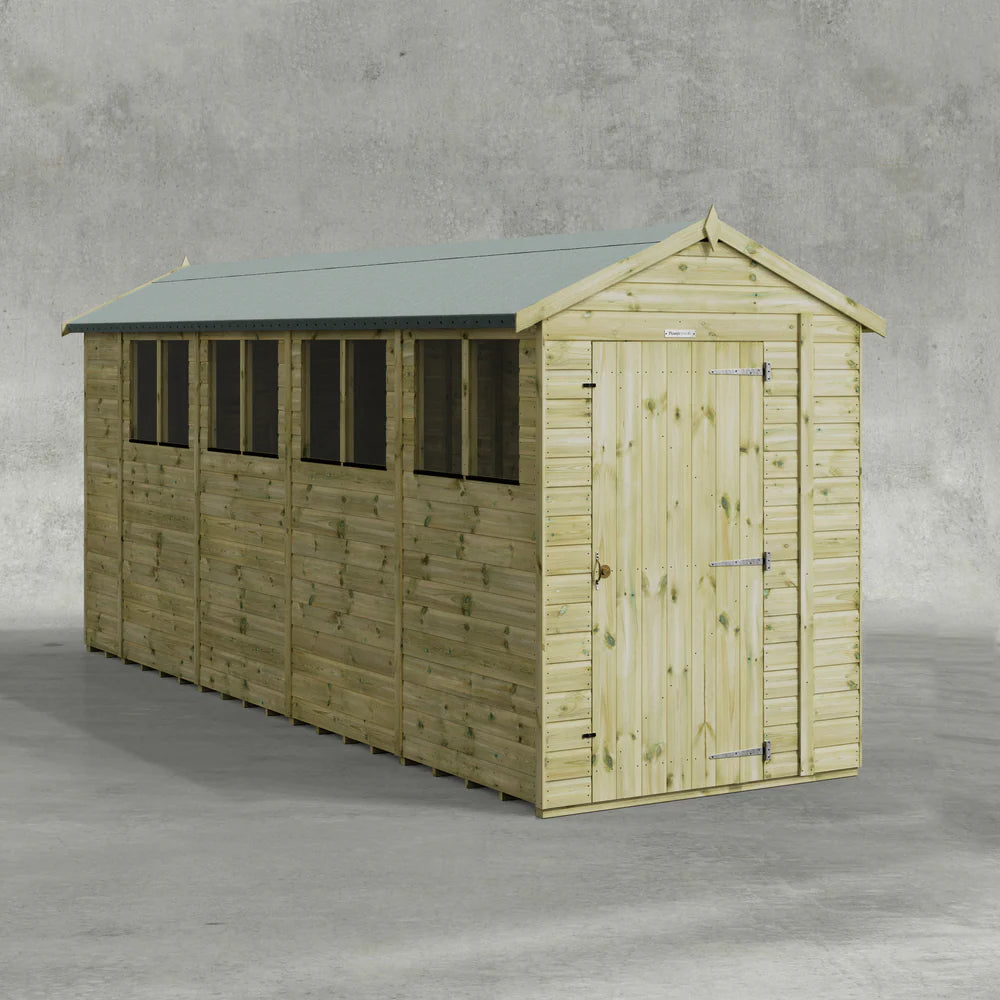 Premium Shiplap Apex Garden Shed