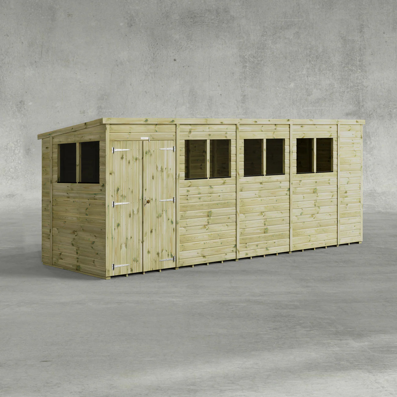 Power Premium Pent Sheds