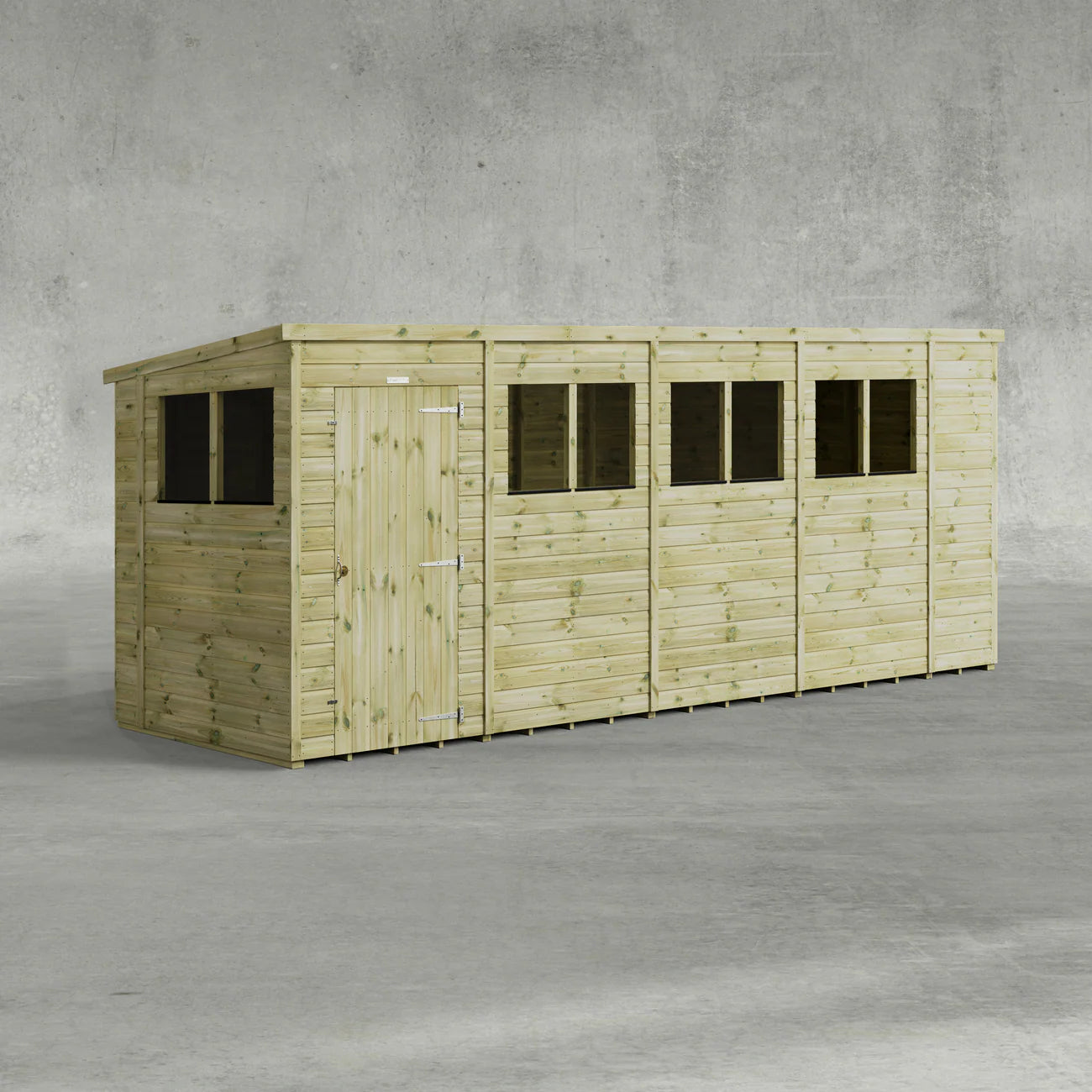 Power Premium Pent Sheds