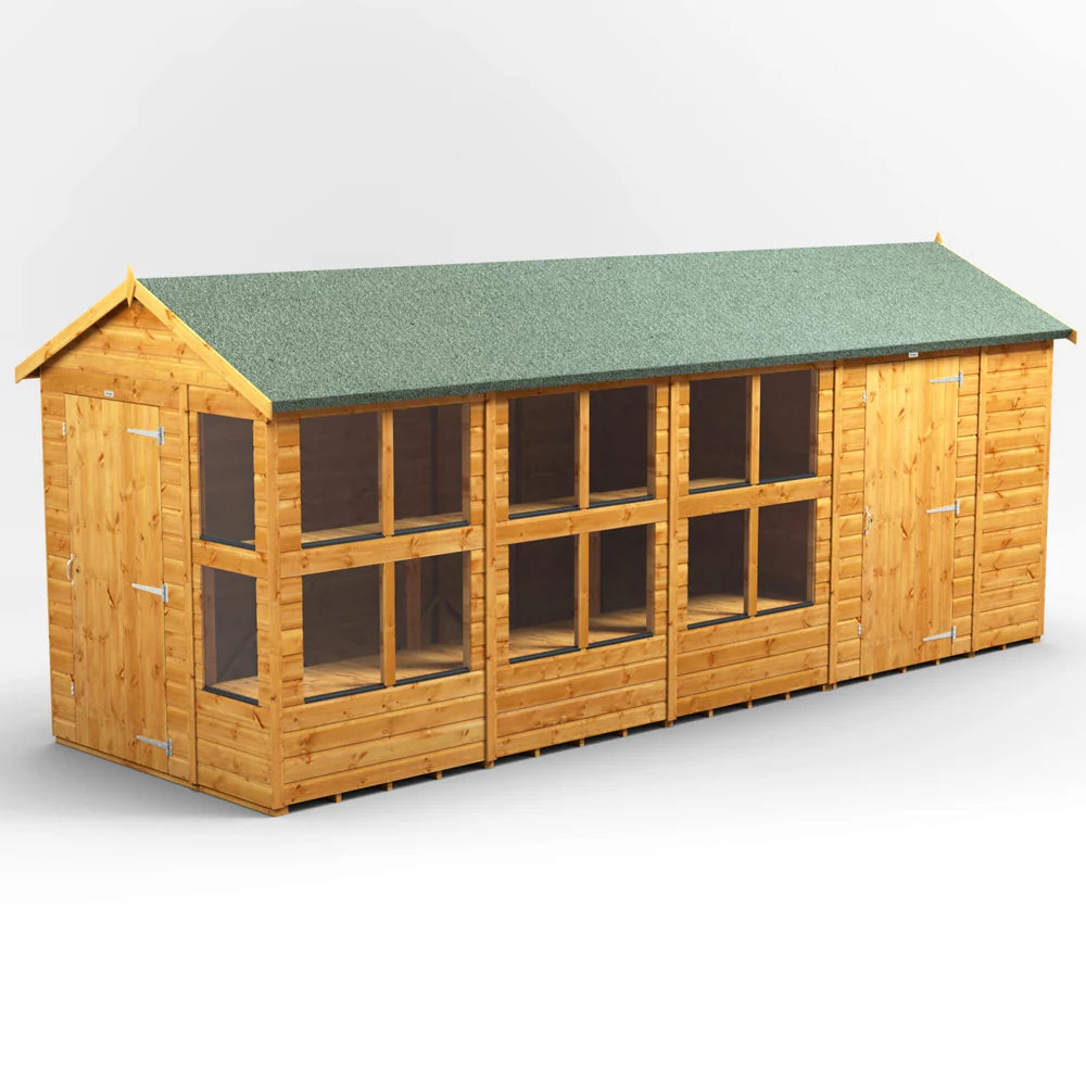 Power Apex Potting Shed Combi (includes Side Store)