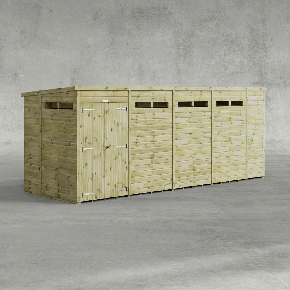 Premium Pent Security Shed