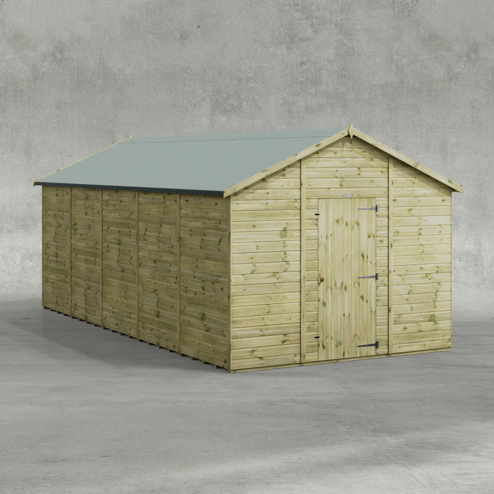 Premium Shiplap Apex Garden Shed