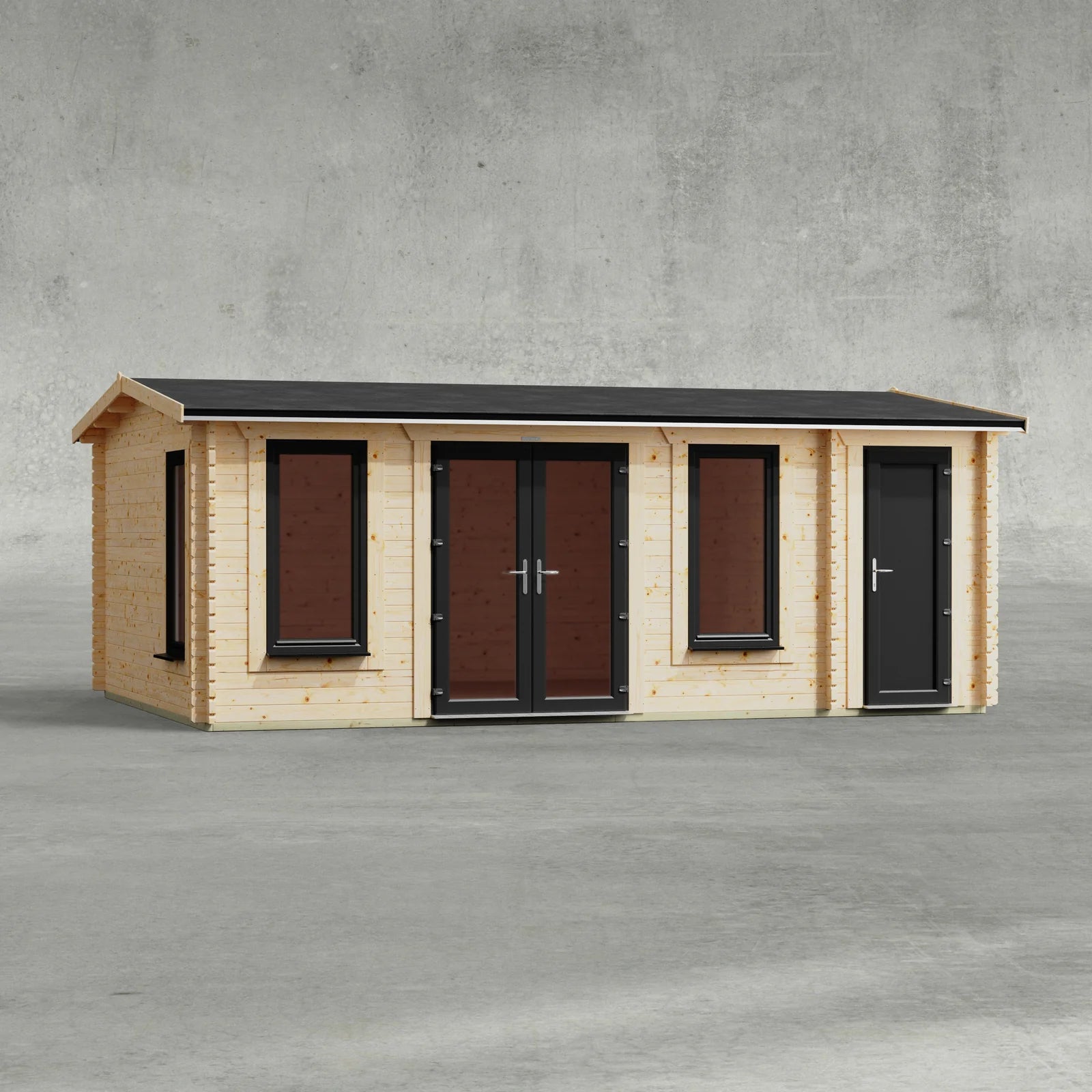 Apex Combi Log Cabin - 44mm