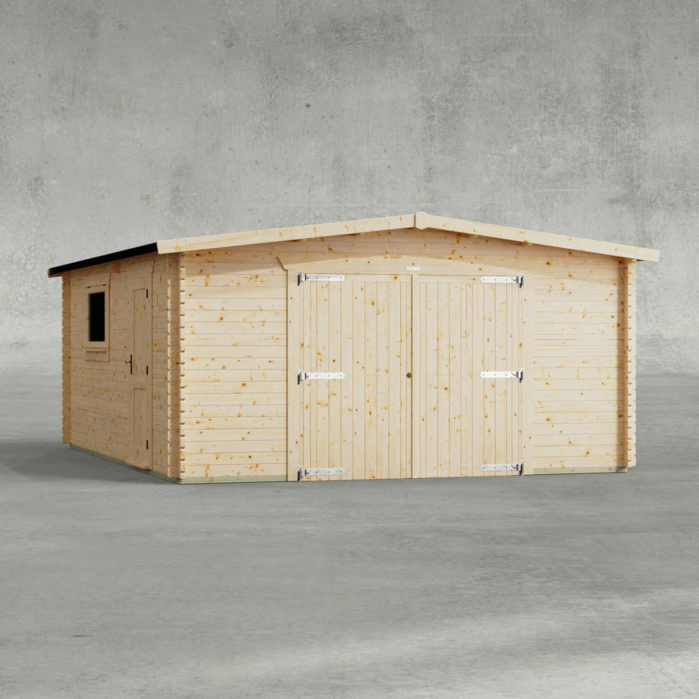 Apex Garage Log Cabin - 44mm
