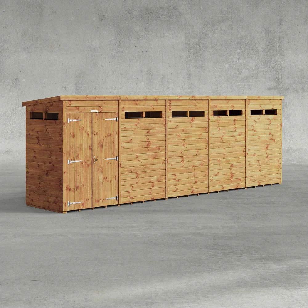 Pent Security Shed