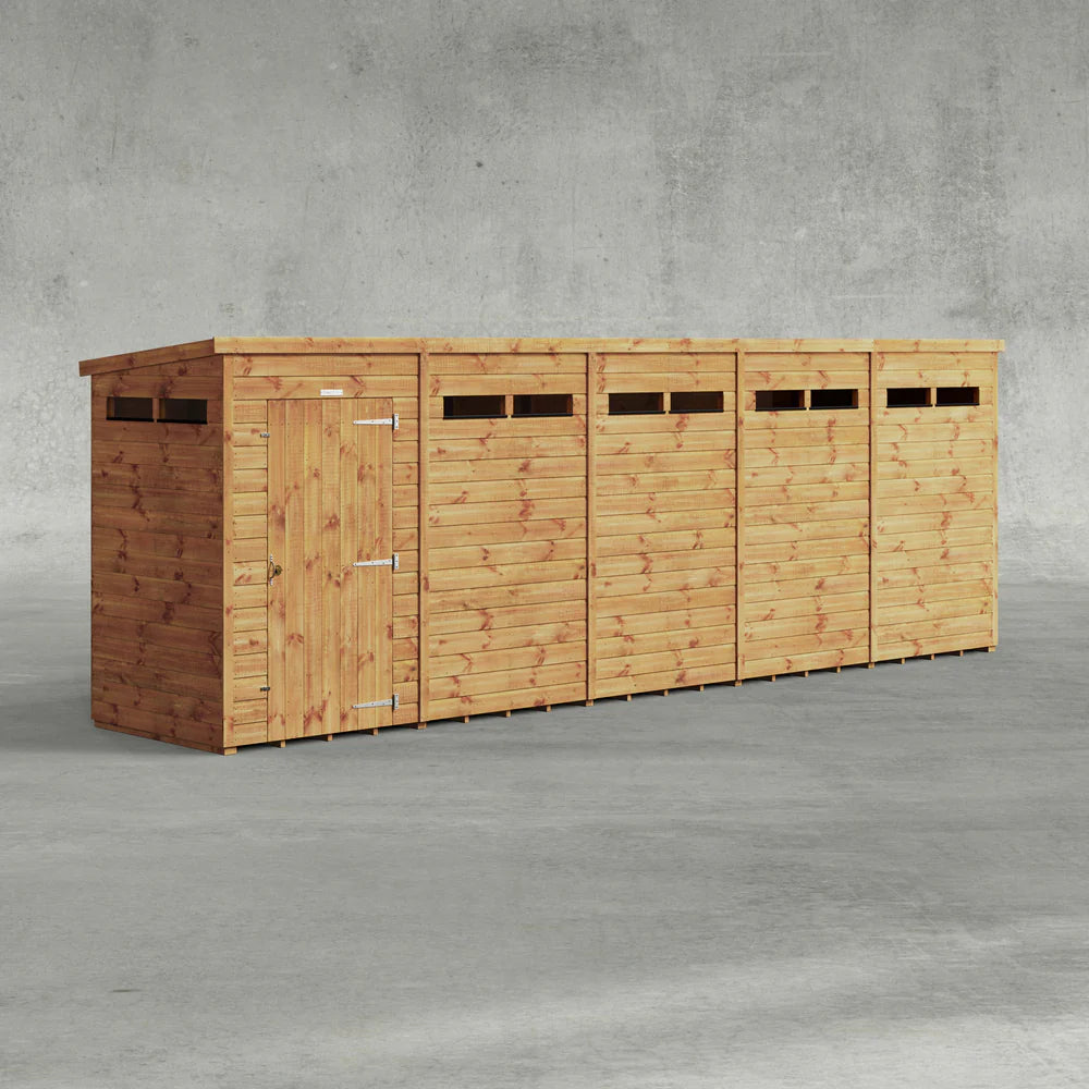Pent Security Shed