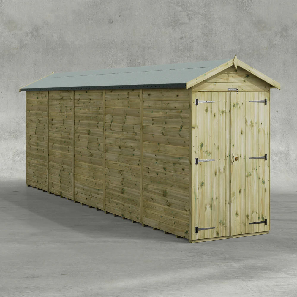 Premium Shiplap Apex Garden Shed