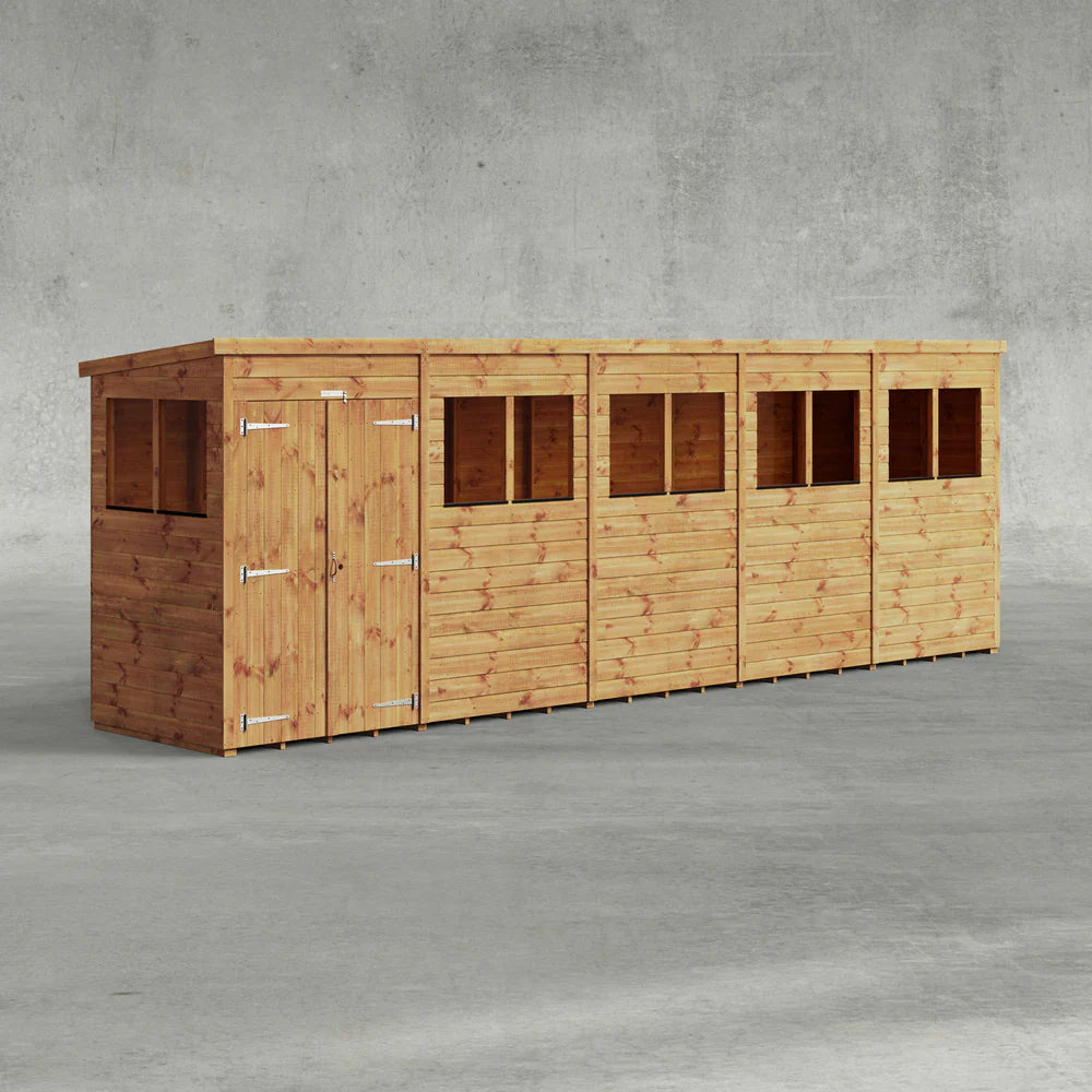 Shiplap Pent Garden Shed