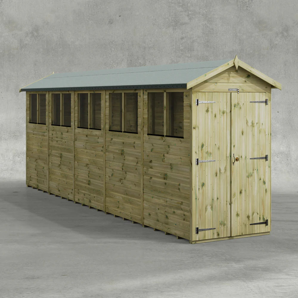 Premium Shiplap Apex Garden Shed