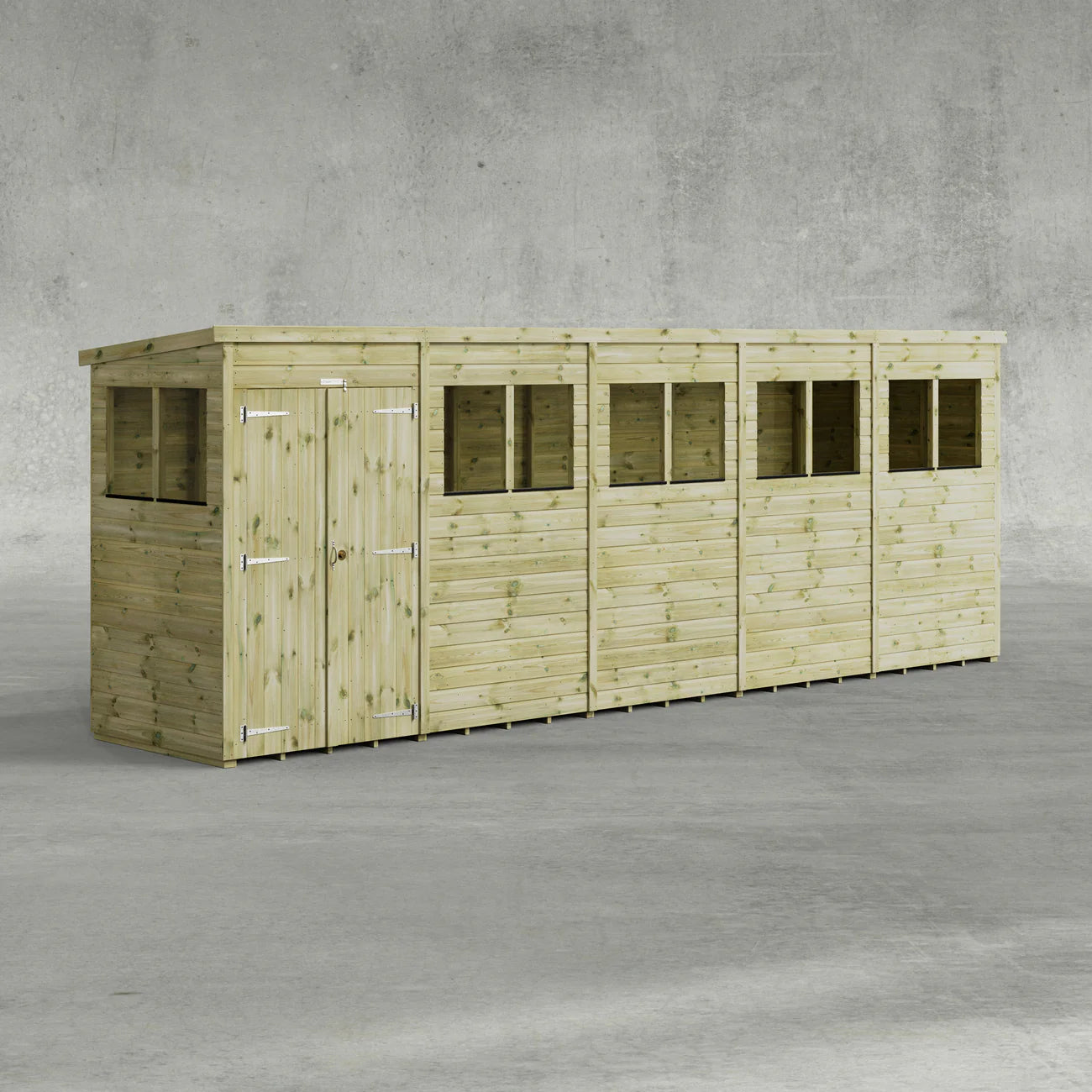 Power Premium Pent Sheds