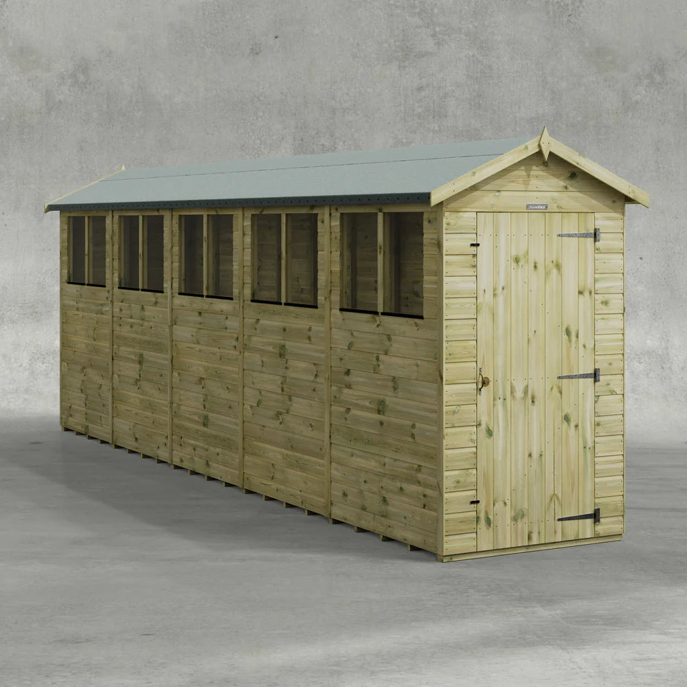 Premium Shiplap Apex Garden Shed