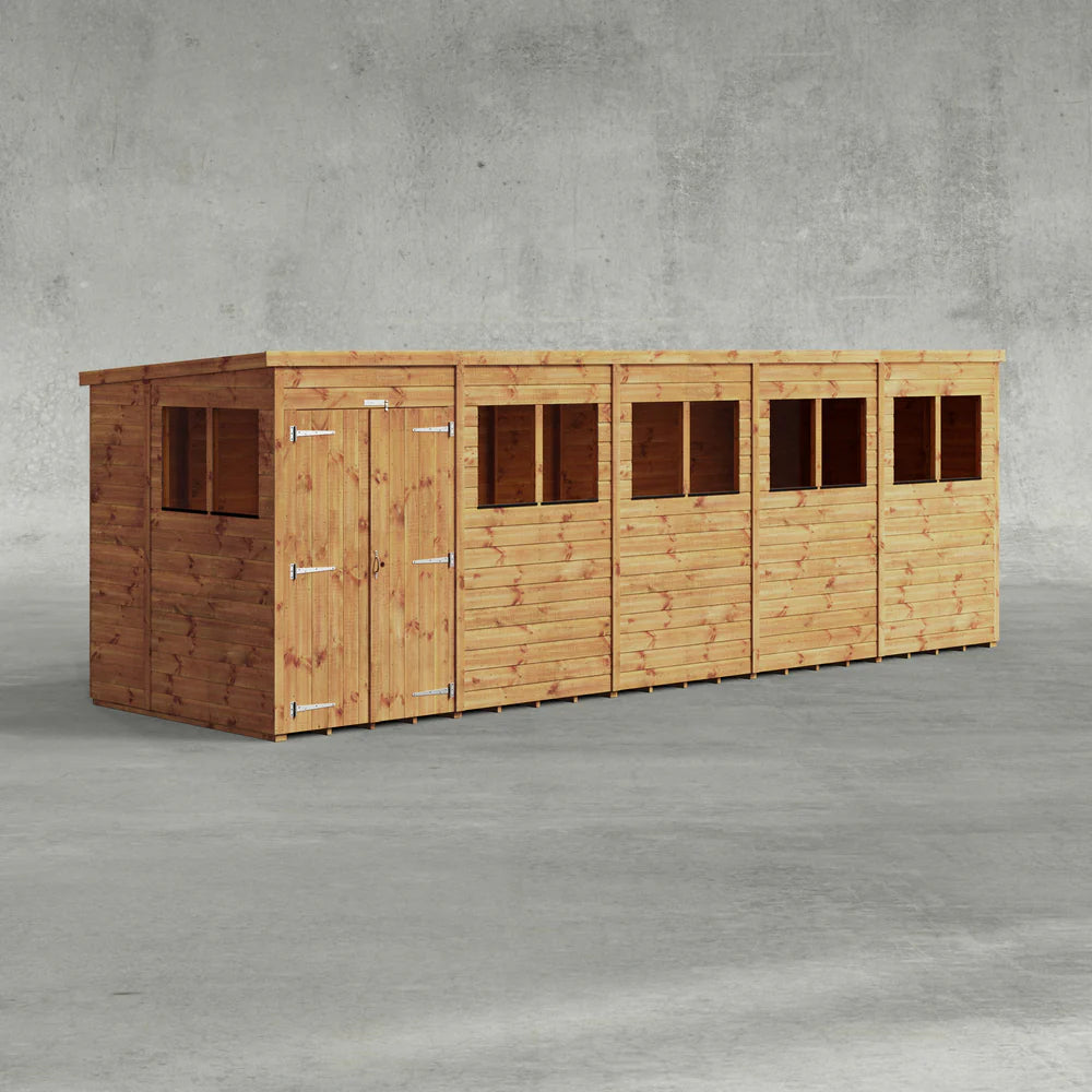 Shiplap Pent Garden Shed