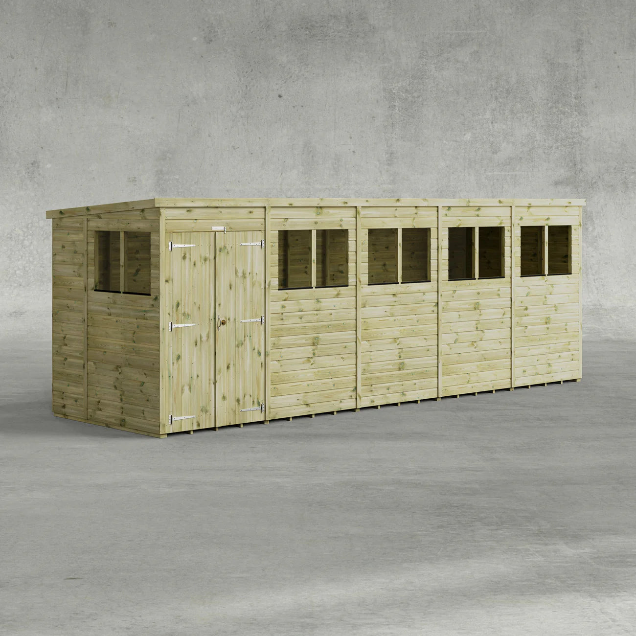 Power Premium Pent Sheds